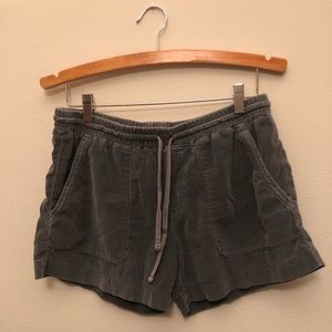 James Perse Pull On Cord Shorts
